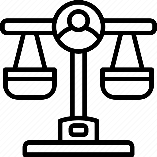 Justice, law, lawyer, scale, judge icon - Download on Iconfinder