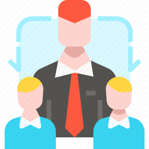 Business, employee, human resources, jobs, leader, leadership, team icon - Download on Iconfinder