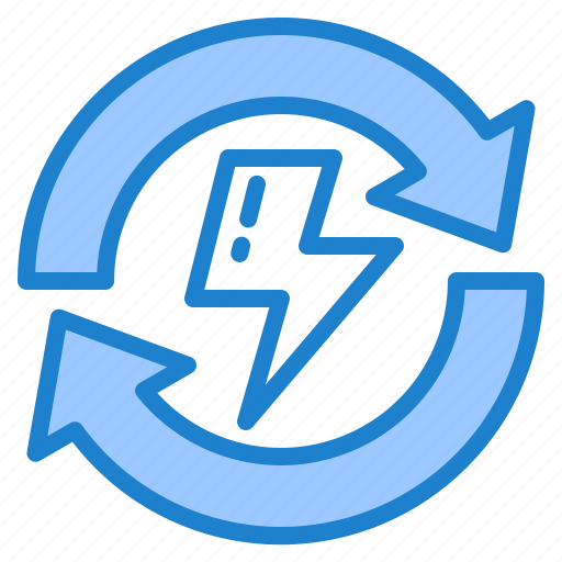 Ecology, recycle, transfer, electric, power icon - Download on Iconfinder