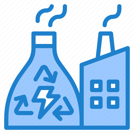 Factory, recycle, ecology, power, electric icon - Download on Iconfinder