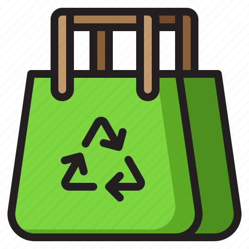 Bag, ecology, recycle, garbage, trash icon - Download on Iconfinder