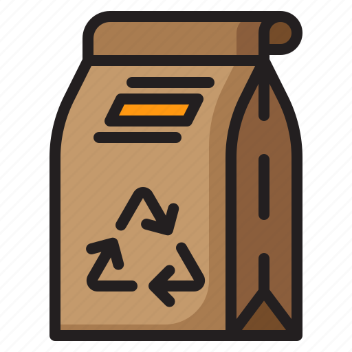 Bag, recycle, ecology, shopping, paper icon - Download on Iconfinder