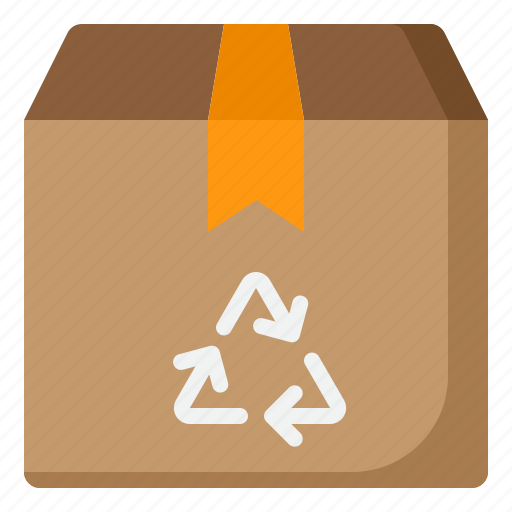 Box, recycle, ecology, delivery, product icon - Download on Iconfinder