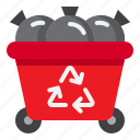 trash, bin, garbage, ecology, recycle
