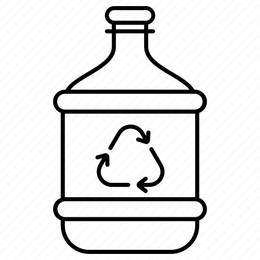 Water, bottle, mineral, beverage, drink icon - Download on Iconfinder