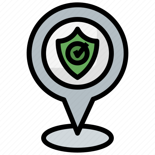 Location, map, maps, pacifism, pointer, safe icon - Download on Iconfinder