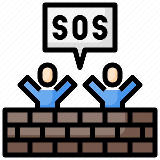 Help, human, migrate, refugee, sos icon - Download on Iconfinder
