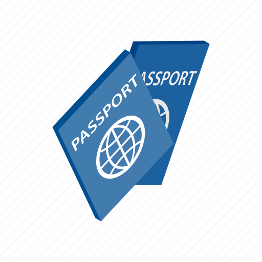 Document, id, identification, identity, international, isometric, passport icon - Download on Iconfinder