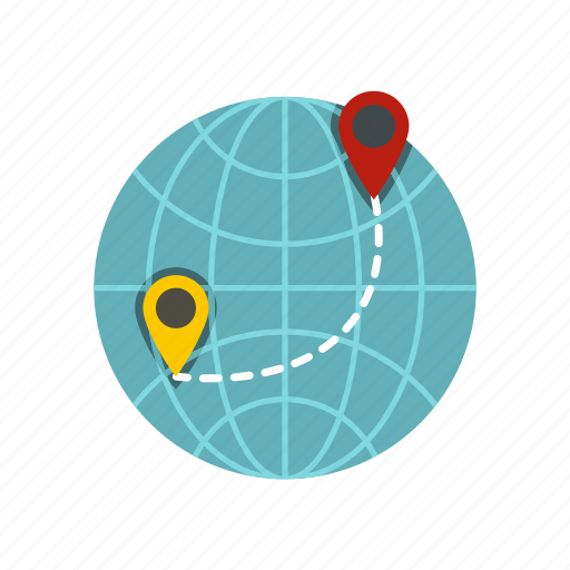Around, globe, logo, map, travel, view, world icon - Download on Iconfinder