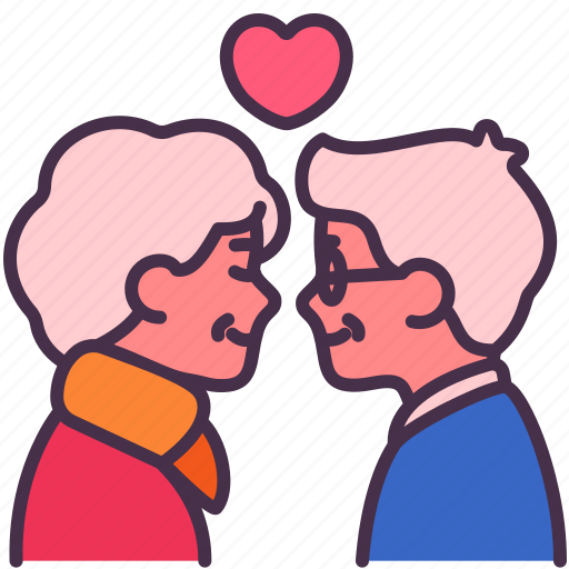 Relationship, love, valentine, couple, romantic, kiss, heart icon - Download on Iconfinder