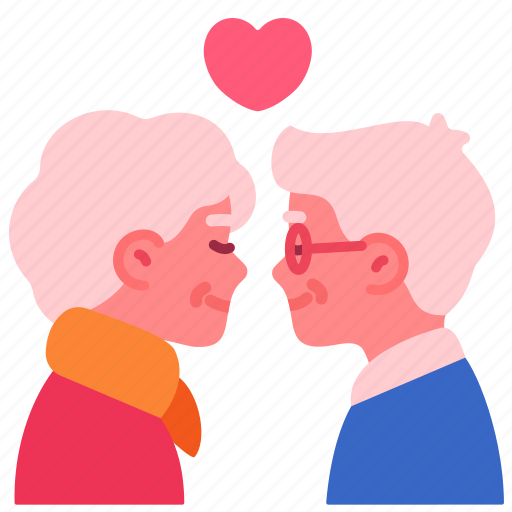 Relationship, love, valentine, couple, romantic, kiss, heart icon - Download on Iconfinder