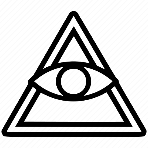 All, seeing, illuminati icon - Download on Iconfinder