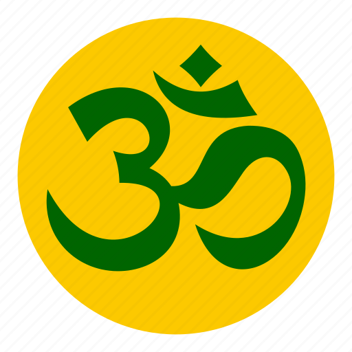 Calligraphy, india, om, religion, religious, sanskrit, spiritual icon - Download on Iconfinder