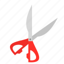 cut, cutting, scissors, tool