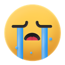 emoji, crying, cry, sad