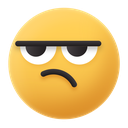emoji, frown, unhappy, mad