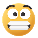 emoji, scared, worried