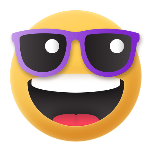 Emoji, cool, happy, sunglasses icon - Free download