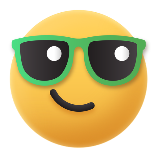 Emoji, cool, smile, sunglasses icon - Free download