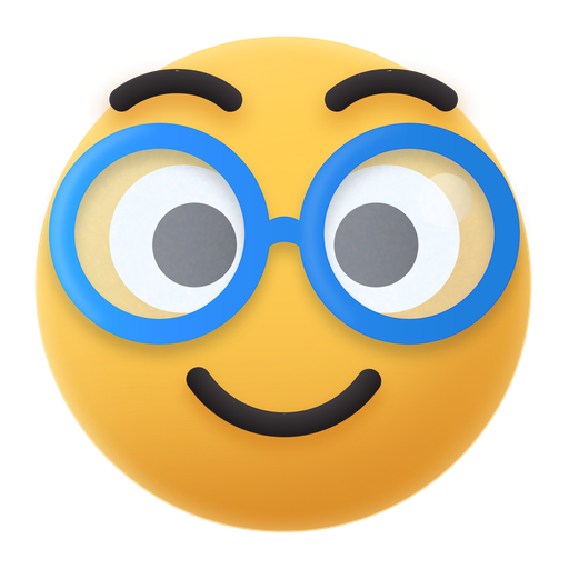 Emoji, eyeglasses, smart icon - Free download on Iconfinder