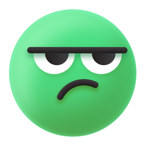 Emoji, green, mad, frown icon - Free download on Iconfinder