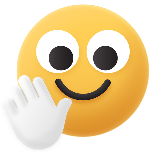Emoji, hello, happy, smile icon - Free download
