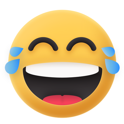 Emoji, lol, smile, crying, face icon - Free download