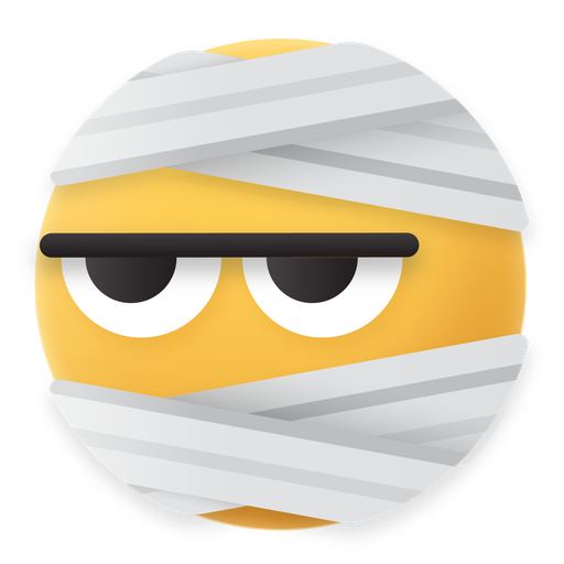 Emoji, mummy, head, frown icon - Free download on Iconfinder