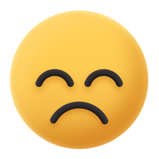 Emoji, sad, eyes, closed, face icon - Free download