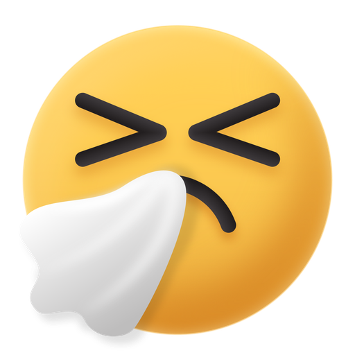 Emoji, sneeze, sick icon - Free download on Iconfinder