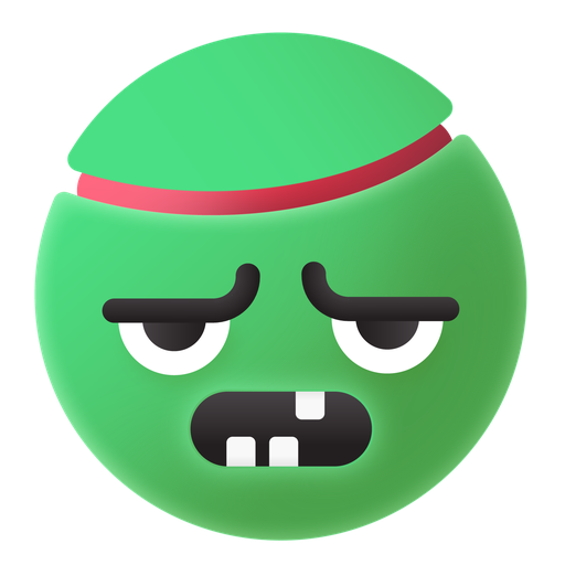 Emoji, zombie, cut, head icon - Free download on Iconfinder