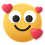emoji, love, happy 