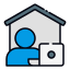 working, at, home, work, from, people, office, remote, teleworking, hybrid, workspace 
