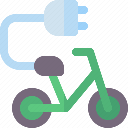 Electric, bike, charge, plug, bicycle icon - Download on Iconfinder