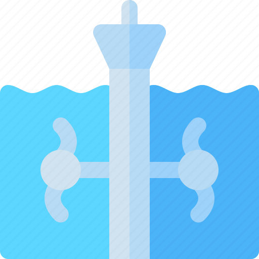 Tidal, power, renewable, sustainable, energy, industry icon - Download on Iconfinder