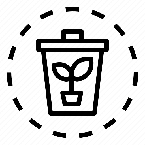 Recycle, compost, eco, friendly, environment, bin, tree icon - Download on Iconfinder