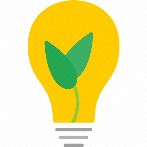 Eco, friendly, clean, energy, ideas, lightbulb, light icon - Download on Iconfinder