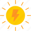 solar, power, electricity, energy, sun, icon 