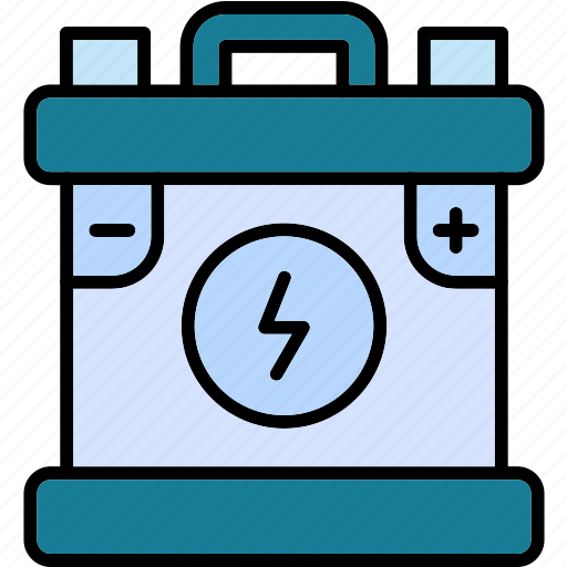 Accumulator, battery, car, energy, power, electricity, generation icon - Download on Iconfinder
