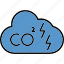 carbon, dioxide, cloud, co2, environment, pollution 