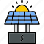 solar, panel, appliance, energy, icon 