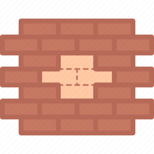 Brick, renovation, service, wall icon - Download on Iconfinder