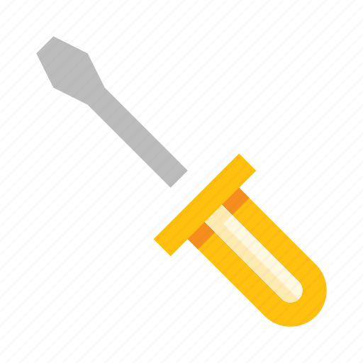 Screwdriver, tool, tools, repair, wrench, equipment, construction icon - Download on Iconfinder