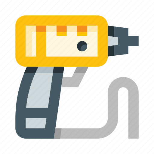 Repair, tools, drill, electric, electricity, screwdriver, construction icon - Download on Iconfinder