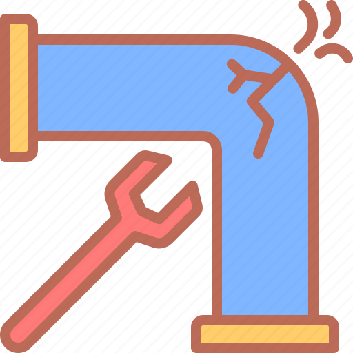 Pipe, repair, tool, construction, faucet icon - Download on Iconfinder