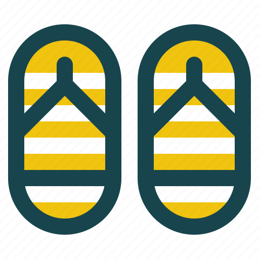 Flipflops, holiday, pair, vacation icon - Download on Iconfinder