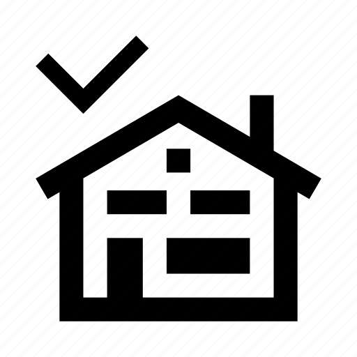Rent, hire, house, verification, approved, apartment rental, lease icon - Download on Iconfinder