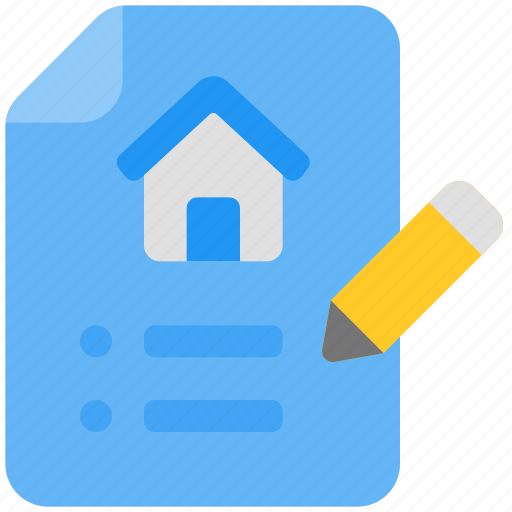 Contacts, house, home, real, estate, mortgage, property icon - Download on Iconfinder