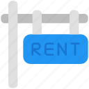 rent, lease, post, signs, real, estate, house, home