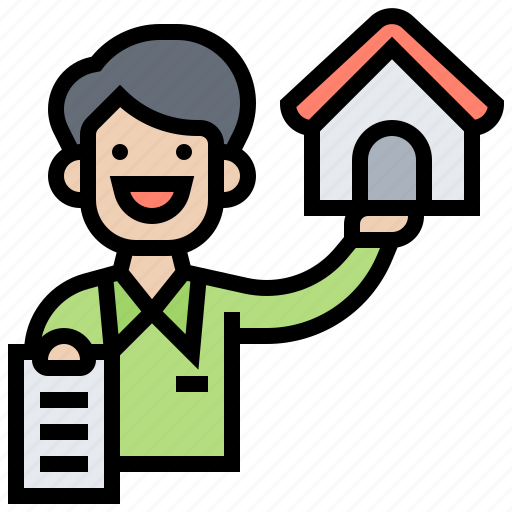 House, landlord, lessor, offer, rental icon - Download on Iconfinder